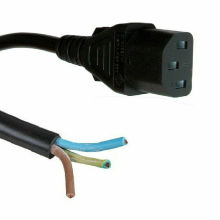 european female plug laptop computer European CEE7/7 Schuko plug to IEC 60320 C15 Power Cords